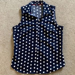 Polka dot top